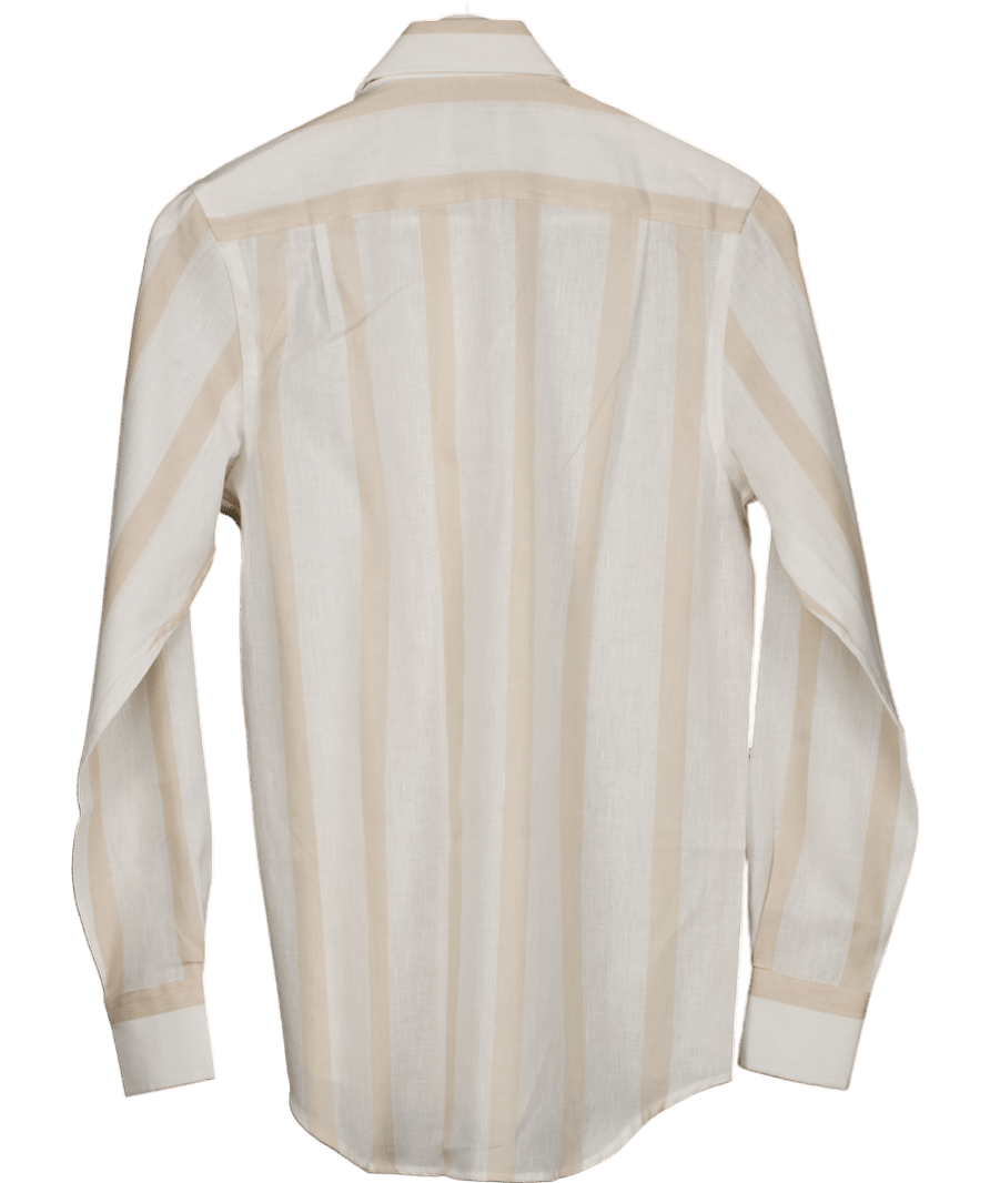 WNU White The Boyfriend Weave Shirt UK 8 - Reliked