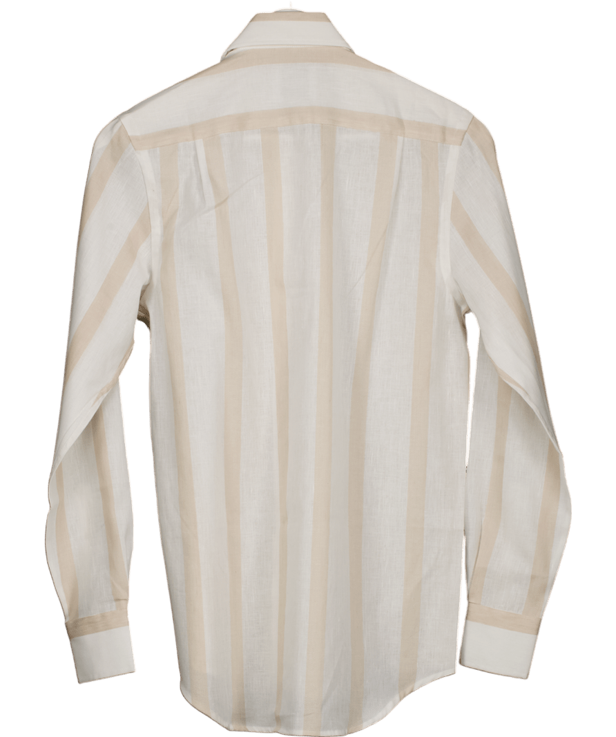 WNU White The Boyfriend Weave Shirt UK 8 - Reliked