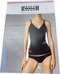 Wolford Rose Tan Cotton Contour Forming Top UK 6 EU 34 - Reliked