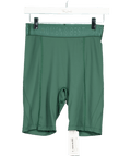 Womens Best Green Hold Cycling Shorts UK S - Reliked