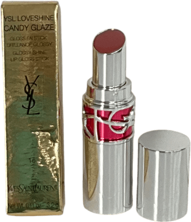 YSL Glossy Shine Lip Gloss Stick Showcasing Nude 3.2g - Reliked