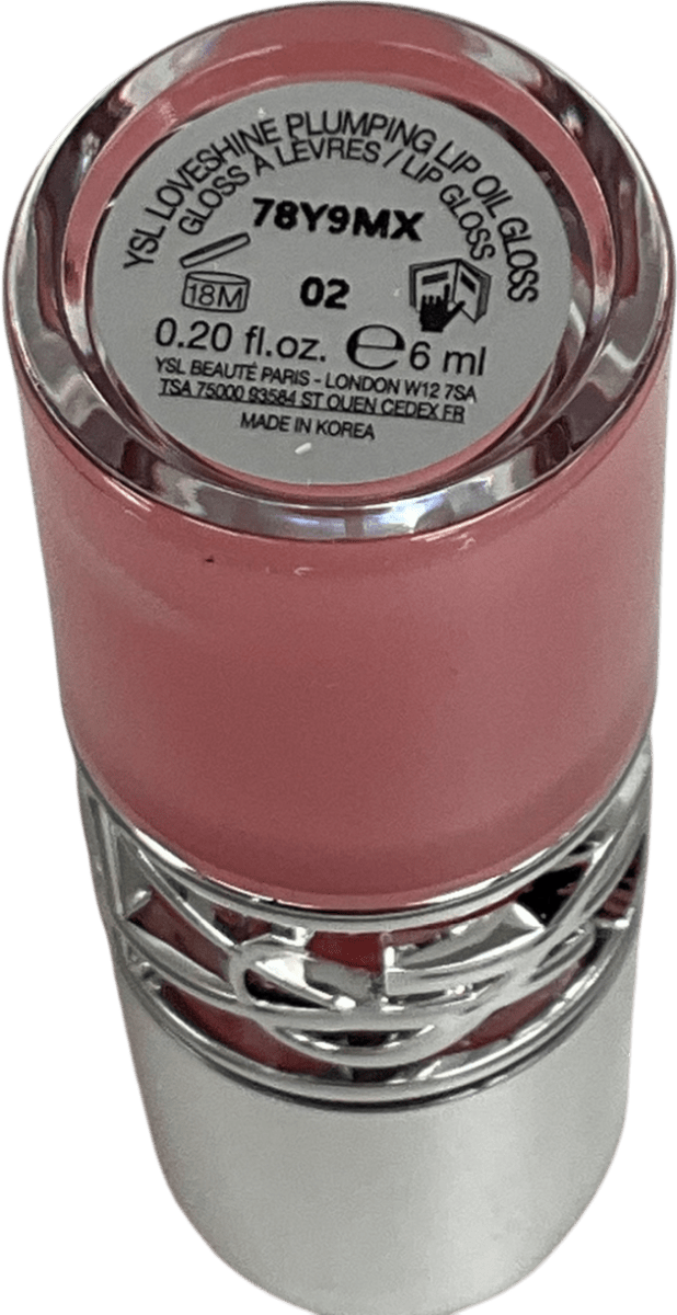 YSL Loveshine Plumping Lip Oil Gloss 2 6ml - Reliked