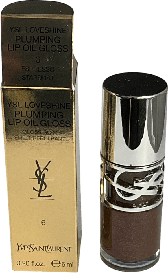 YSL Loveshine Plumping Lip Oil Gloss 6 Espresso 6ml - Reliked