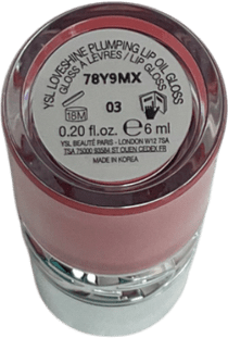 YSL Loveshine Plumping Lip Oil Gloss Mellow Mallow 3 6ml - Reliked