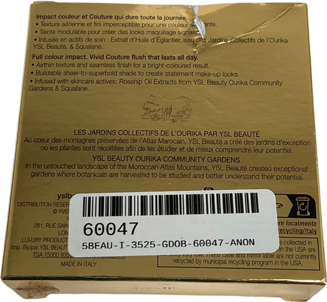 YSL Make Me Blush Bold Blurring Blush Berry Bang 6g - Reliked