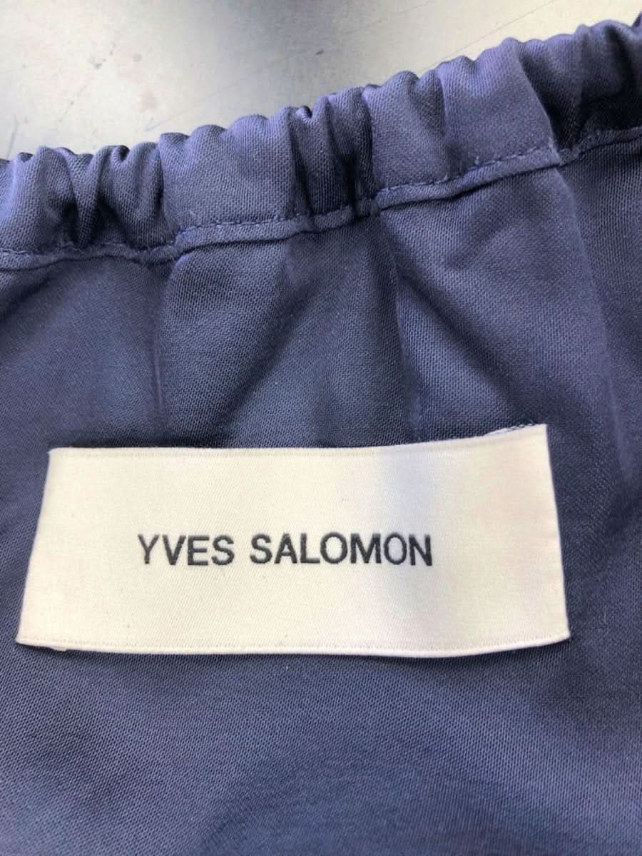 Yves Salomon Navy Top Size UK 6 - Reliked