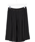 Zadig & Voltaire Black July Crepe Pleated Skirt Fr36 UK 8 - Reliked