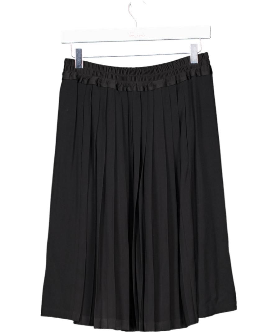 Zadig & Voltaire Black July Crepe Pleated Skirt Fr36 UK 8 - Reliked