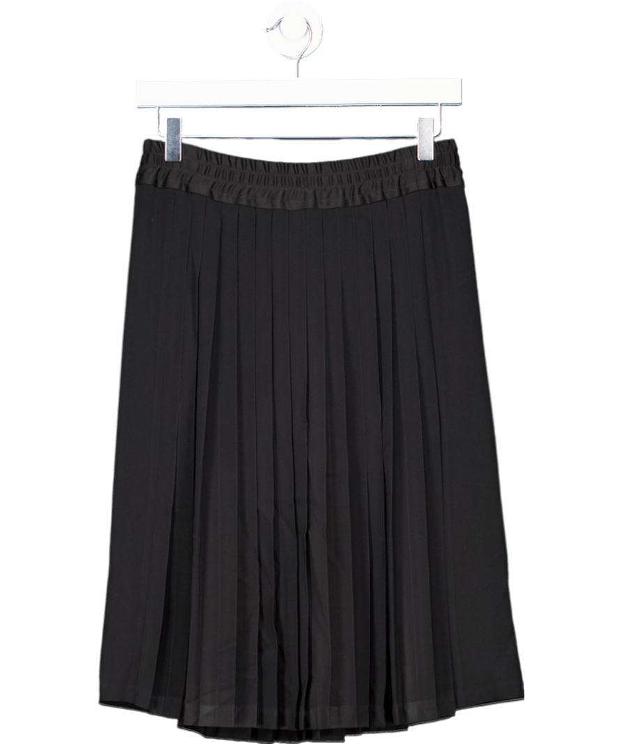 Zadig & Voltaire Black July Crepe Pleated Skirt Fr36 UK 8 - Reliked
