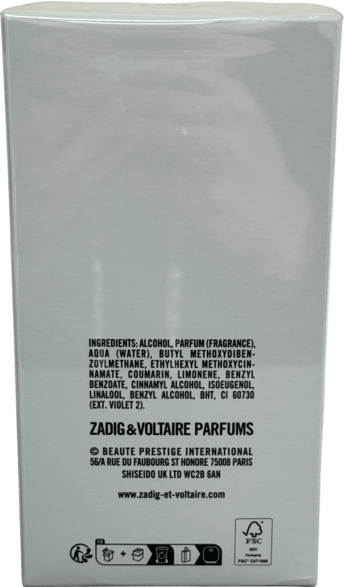 Zadig & Voltaire This Is Her! Eau De Parfum Perfume 100ml - Reliked
