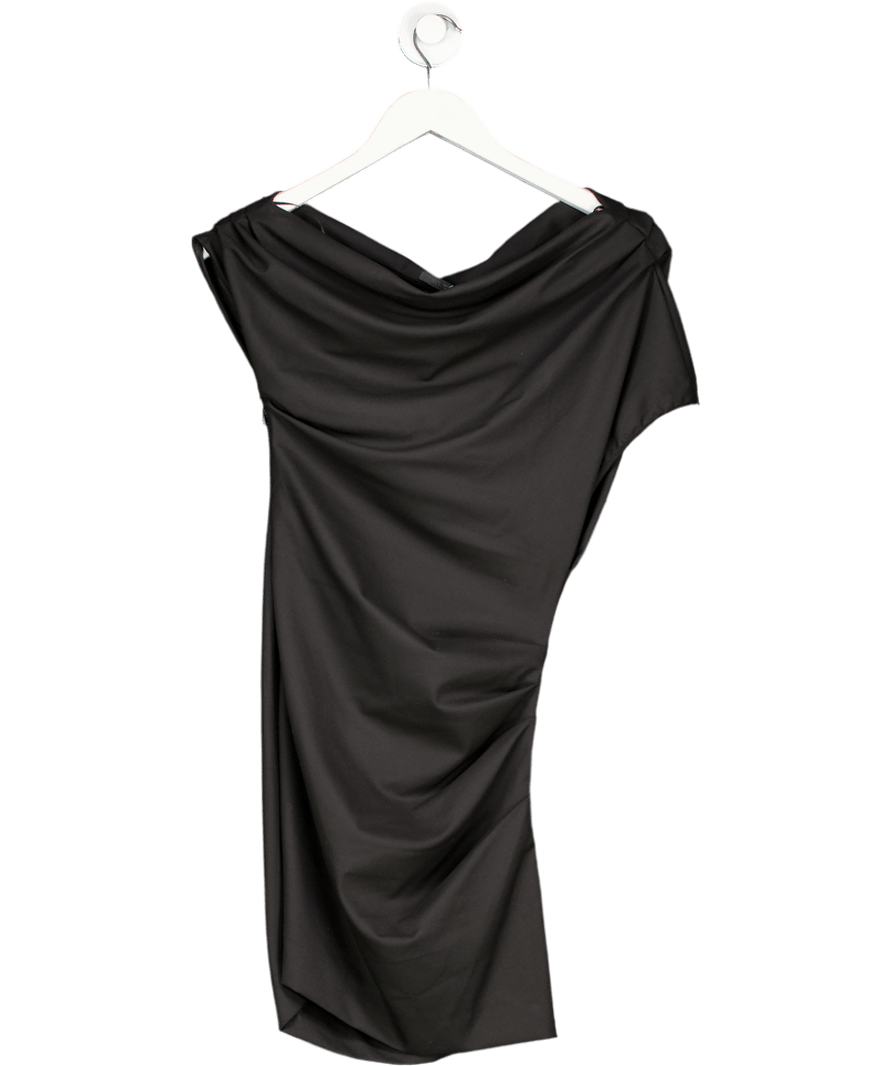 ZARA Black Asymmetric Short Dress UK XS - Reliked