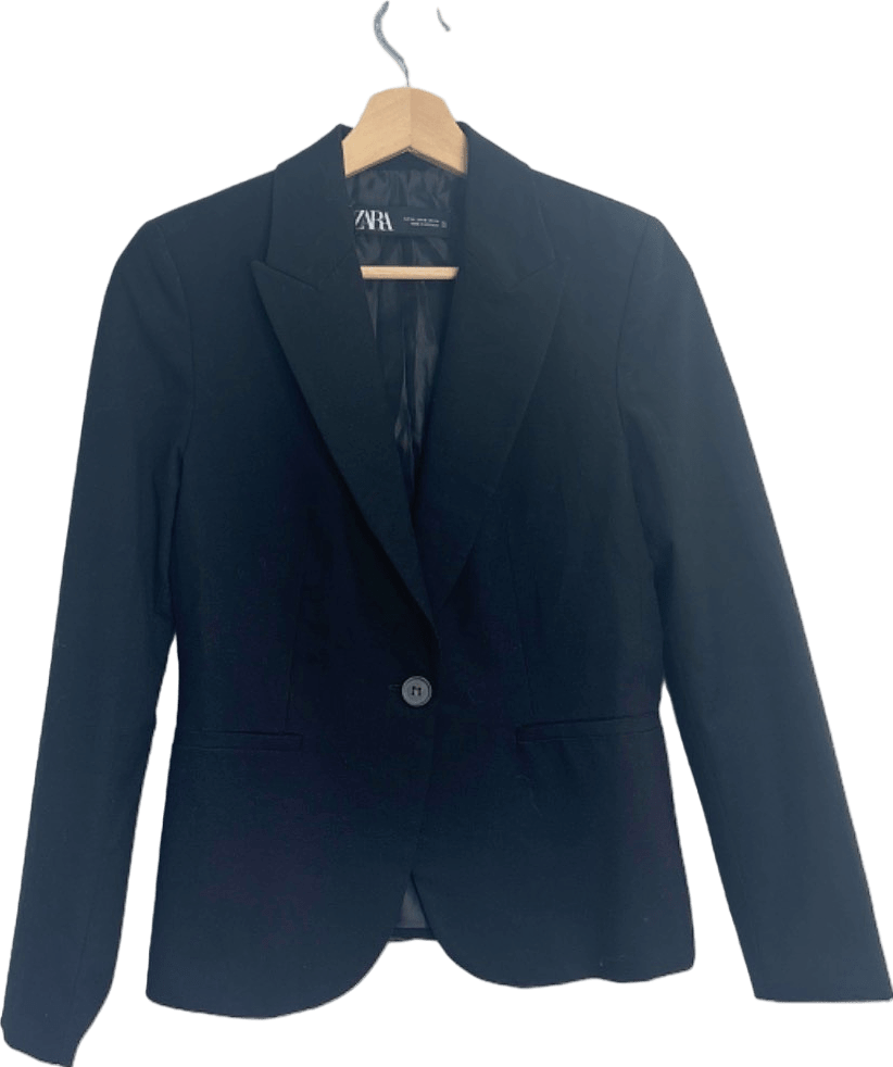 ZARA Black Blazer EU 34 - Reliked