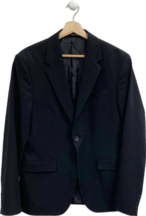 Zara Black Blazer EU 50 Chest 44" - Reliked