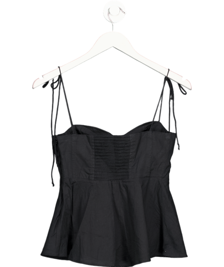 ZARA Black Bustier Top UK S - Reliked