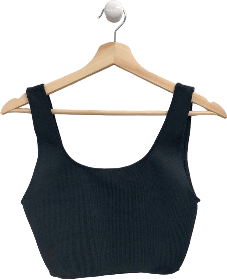 Zara Black Crop Top S - Reliked