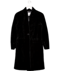 ZARA Black Faux Fur Shearling Coat UK XS - Reliked