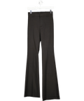ZARA Black Slim Flare Trousers UK XS - Reliked