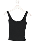 ZARA Black Wide Strap Top UK M - Reliked