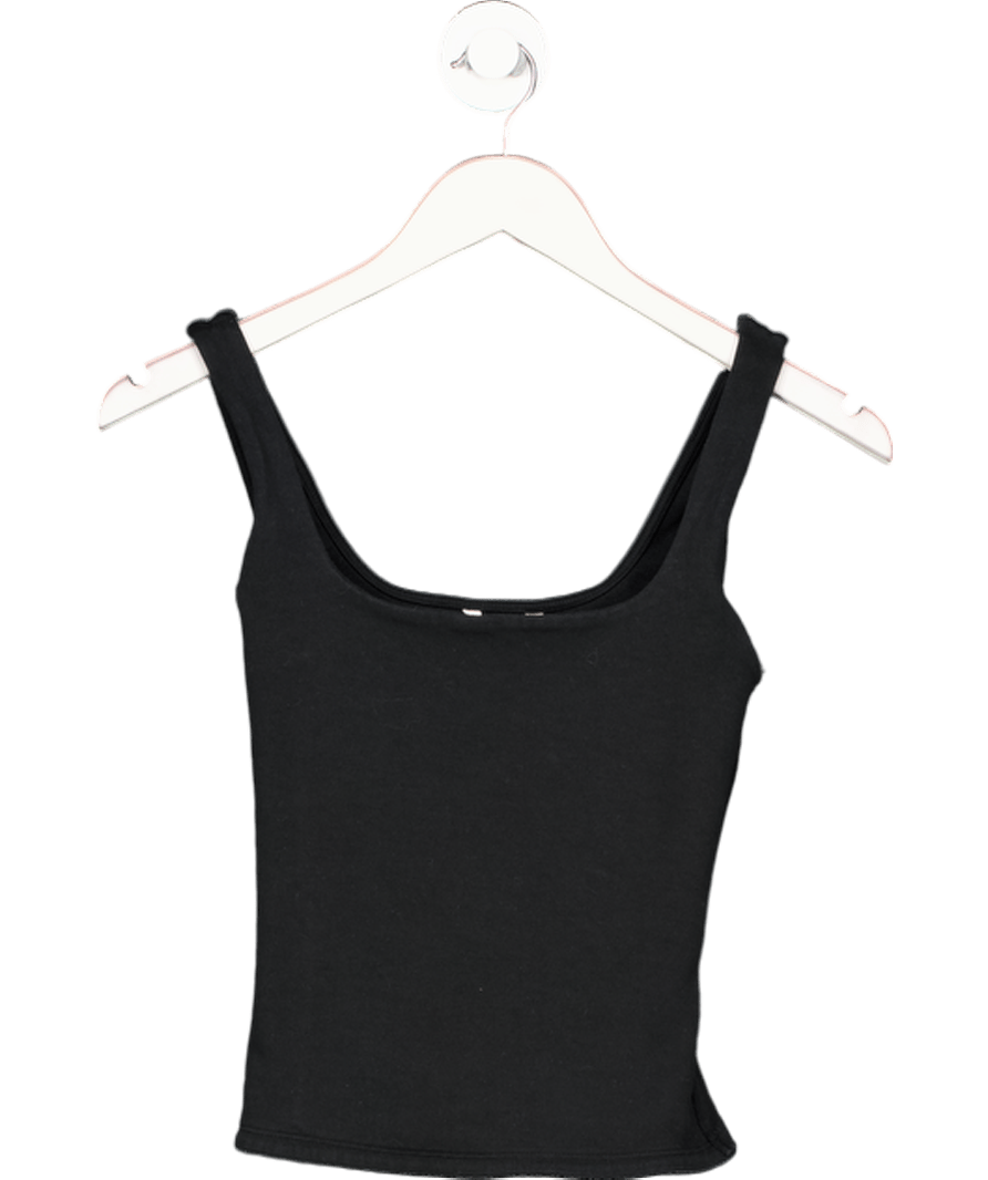 ZARA Black Wide Strap Top UK M - Reliked