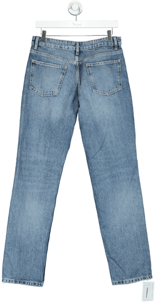 ZARA Blue High - Waisted Jeans UK 6 - Reliked