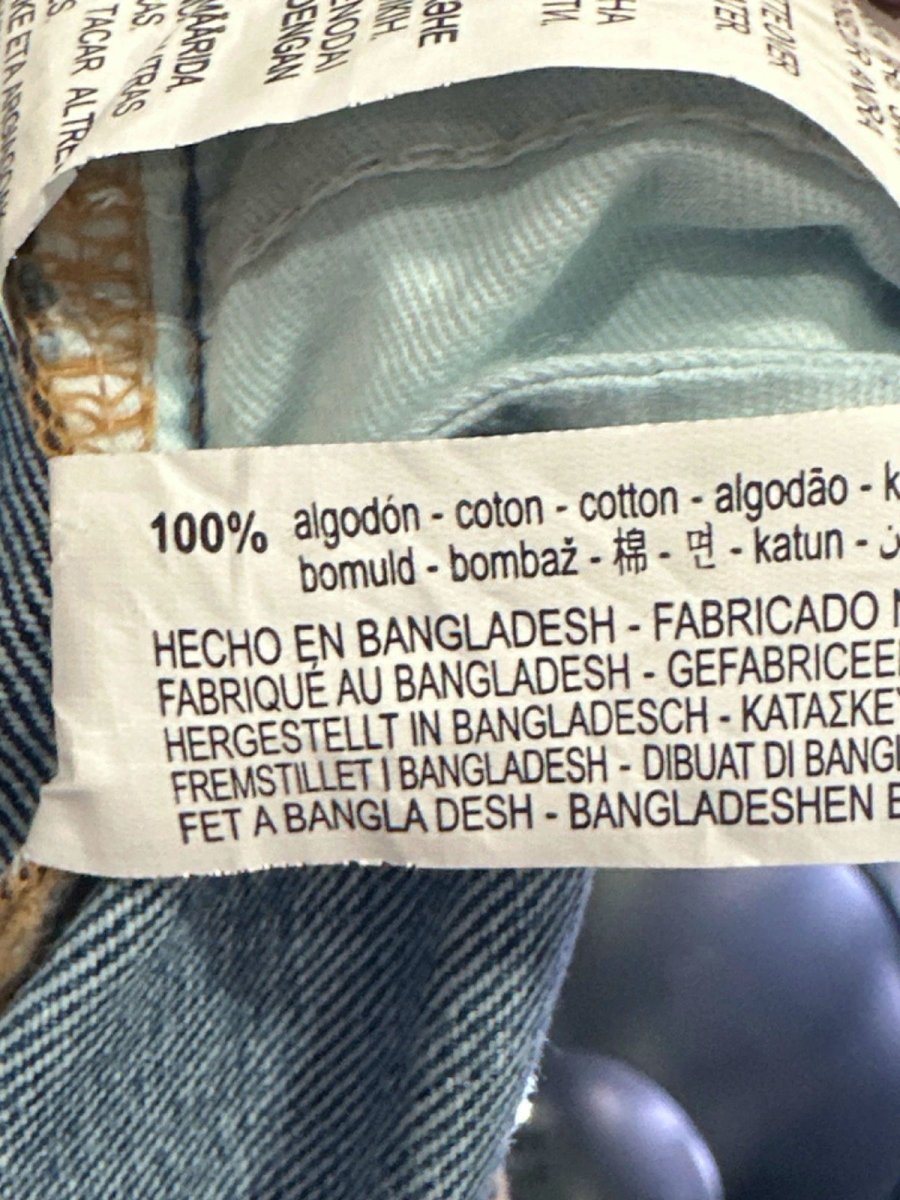 ZARA Blue High - Waisted Jeans UK 6 - Reliked