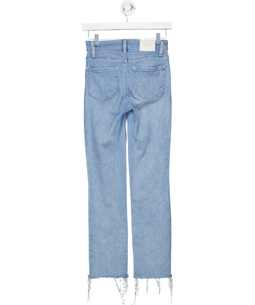 ZARA Blue High Waisted Skinny Jeans UK 6 - Reliked