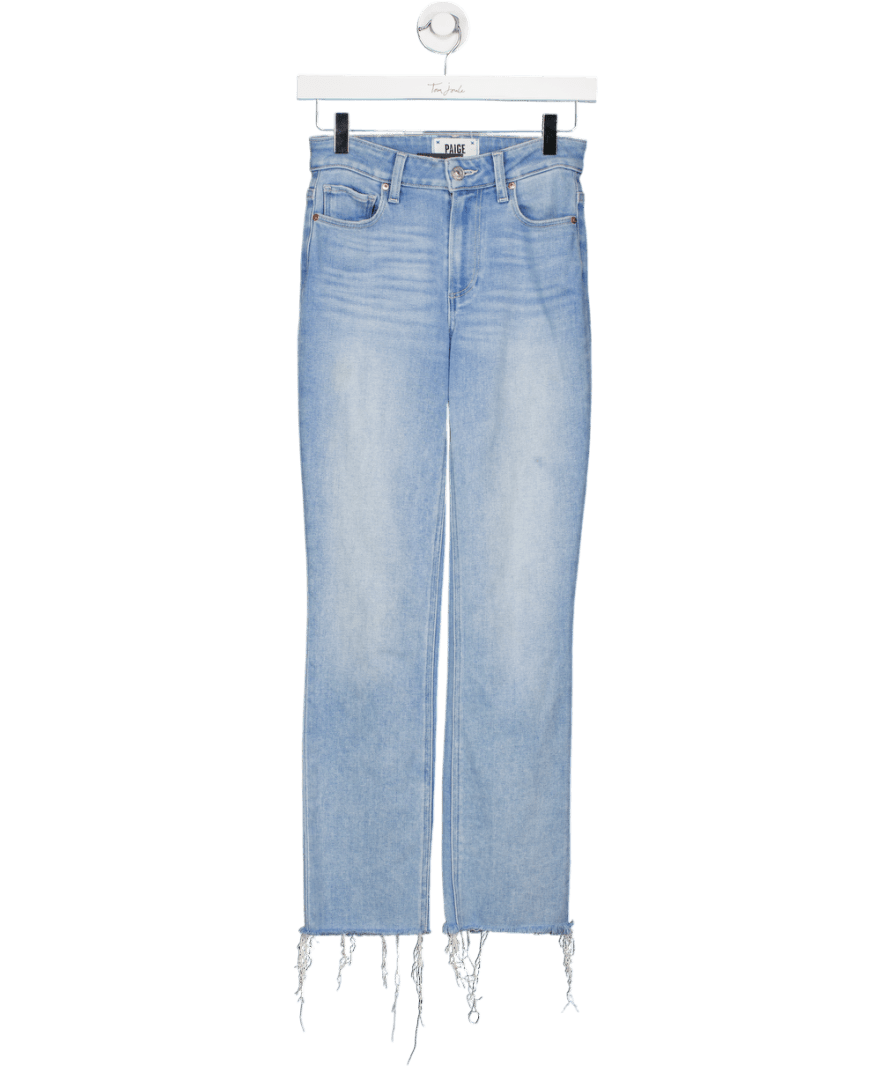 ZARA Blue High Waisted Skinny Jeans UK 6 - Reliked
