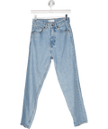 ZARA Blue High Waisted Skinny Jeans UK 6 - Reliked