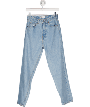 ZARA Blue High Waisted Skinny Jeans UK 6