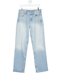 ZARA Blue Loose Straight Leg Jeans UK 8 - Reliked