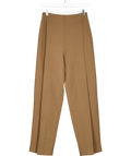 ZARA Brown Collection Pleated Fold Detail Trousers UK XS - Reliked