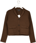 ZARA Chocolate Brown Cardigan UK S - Reliked
