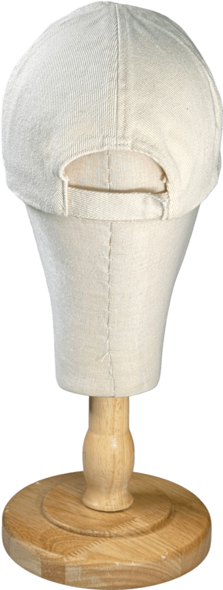 ZARA Cream "great Day Coming" Slogan Baseball Cap 54cm One Size - Reliked