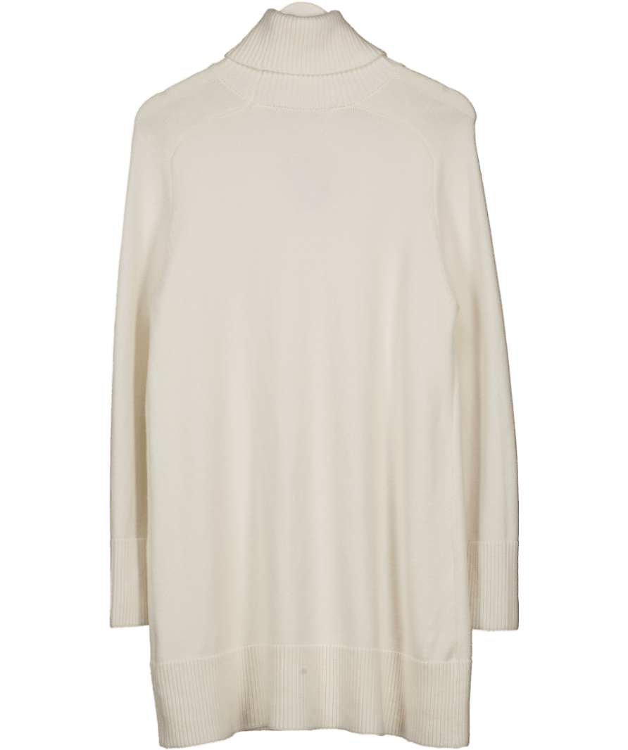 ZARA Cream Roll Neck Sweater Dress UK M - Reliked