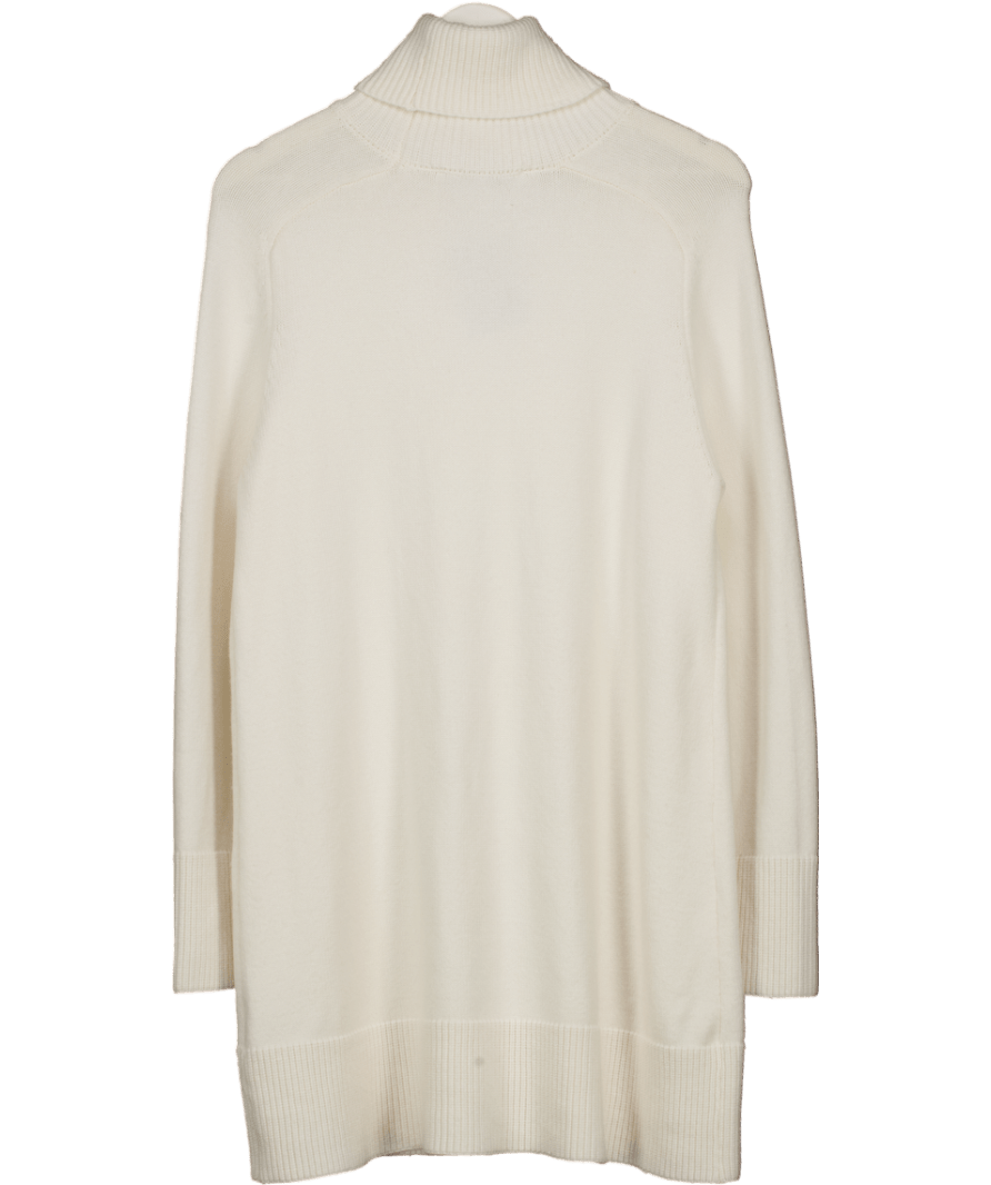 ZARA Cream Roll Neck Sweater Dress UK M - Reliked