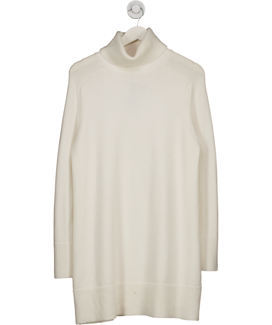 ZARA Cream Roll Neck Sweater Dress UK M - Reliked