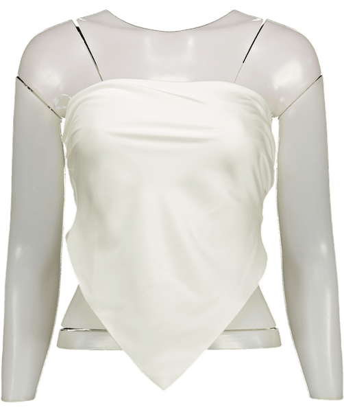 Haut Satin Zara Femme - Vert - Manches 3/4 - Taille S - Neuf Avec étiquettes