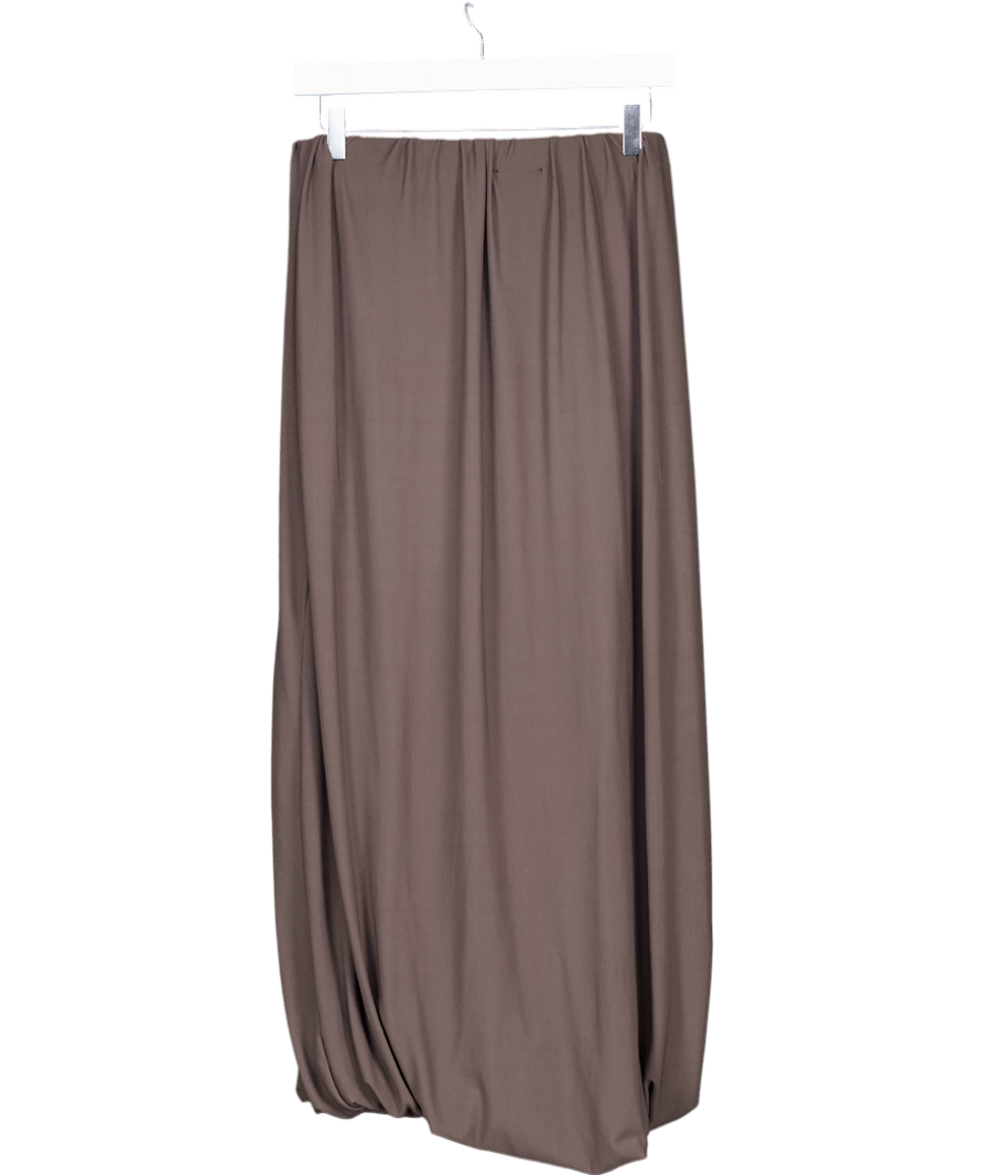 ZARA Grey Mesh Maxi Skirt UK S - Reliked