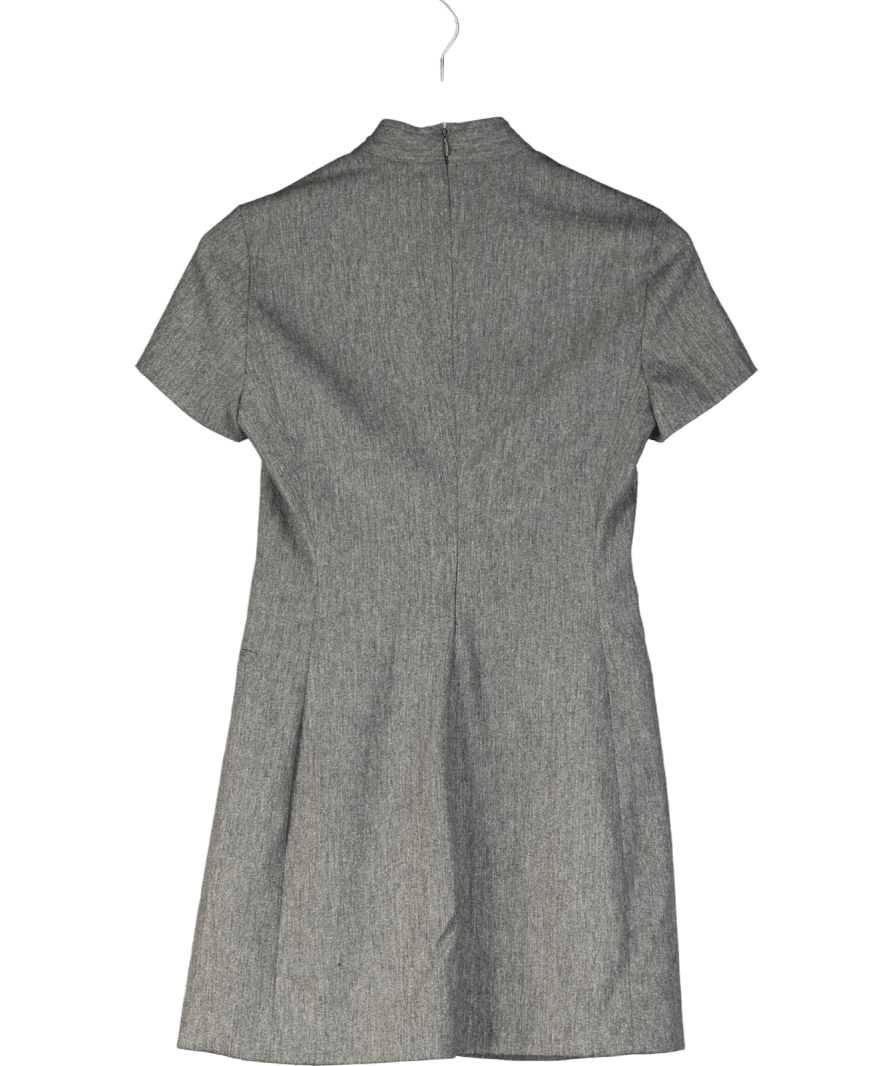 ZARA Grey Sheath Mini Dress UK S - Reliked