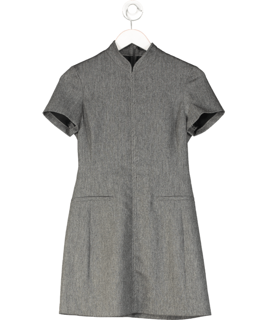 ZARA Grey Sheath Mini Dress UK S - Reliked