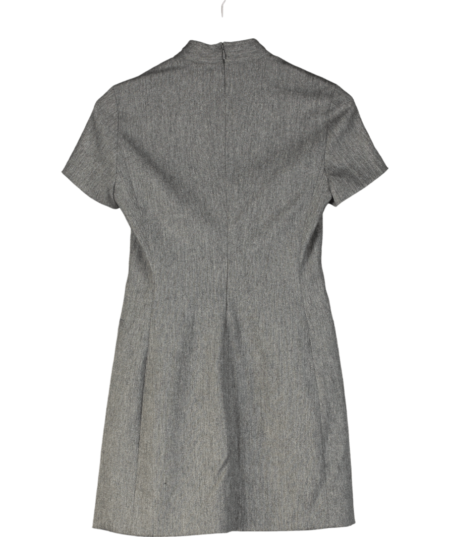ZARA Grey Sheath Mini Dress UK S - Reliked