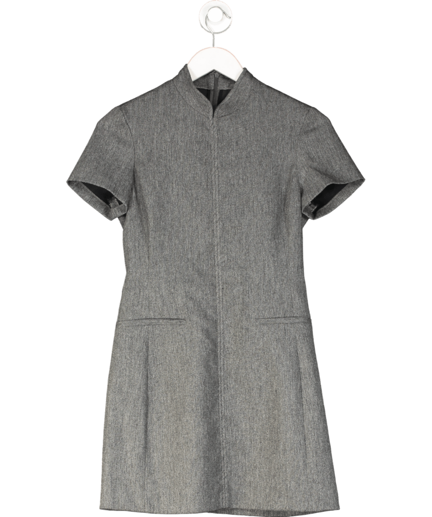ZARA Grey Sheath Mini Dress UK S - Reliked