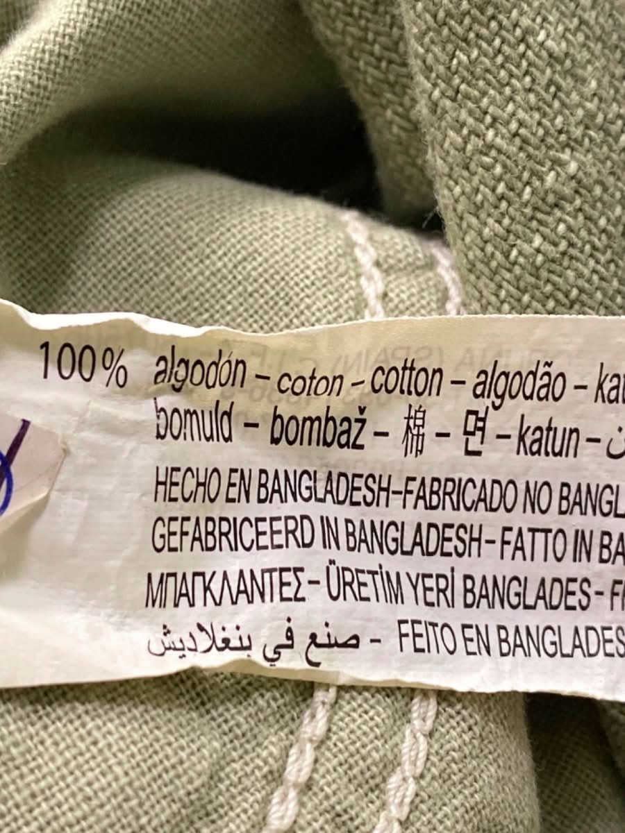 ZARA Khaki Cotton Utility Jumpsuit UK XS - Reliked