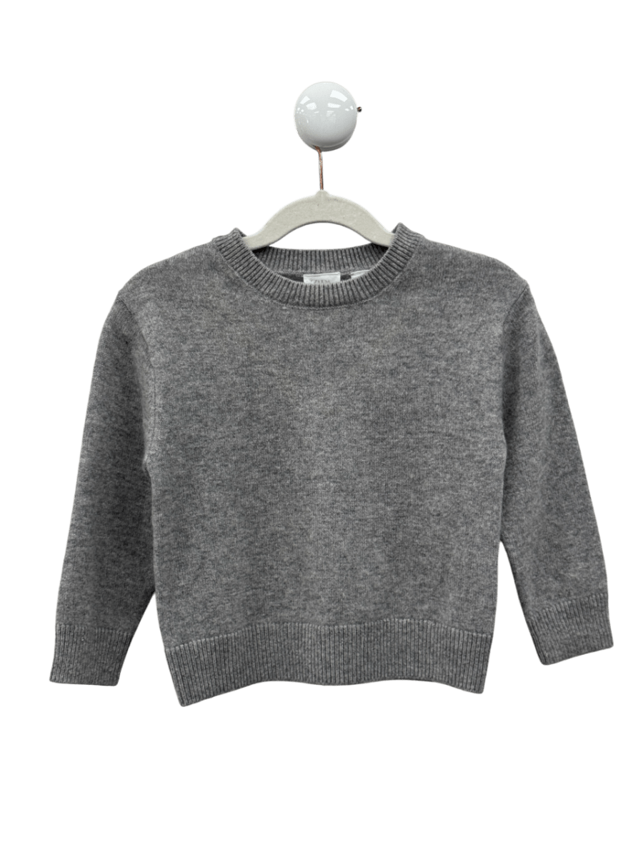 ZARA KIDS Grey 100% Cashmere Sweater 18 - 24 Months - Reliked
