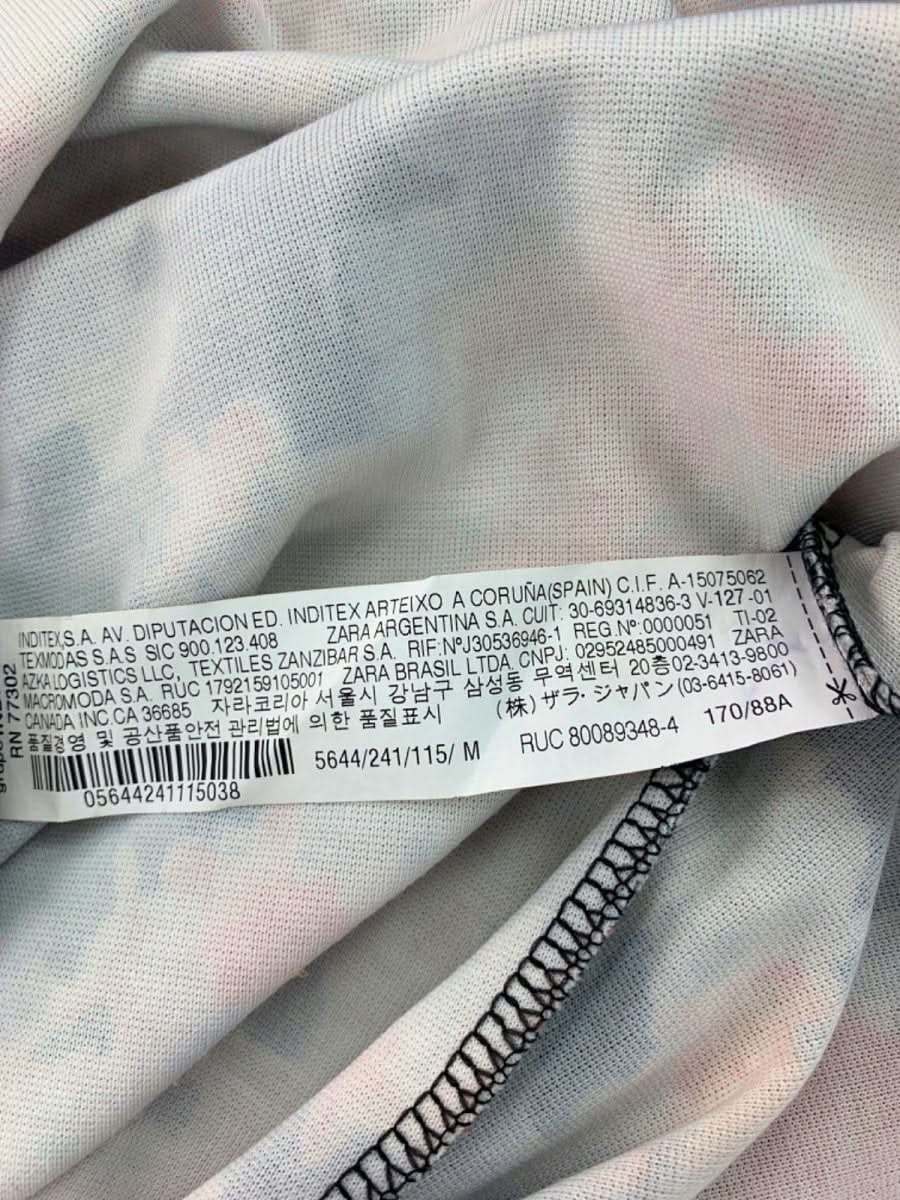 Zara Multicolour Floral Print Tunic Dress UK M - Reliked