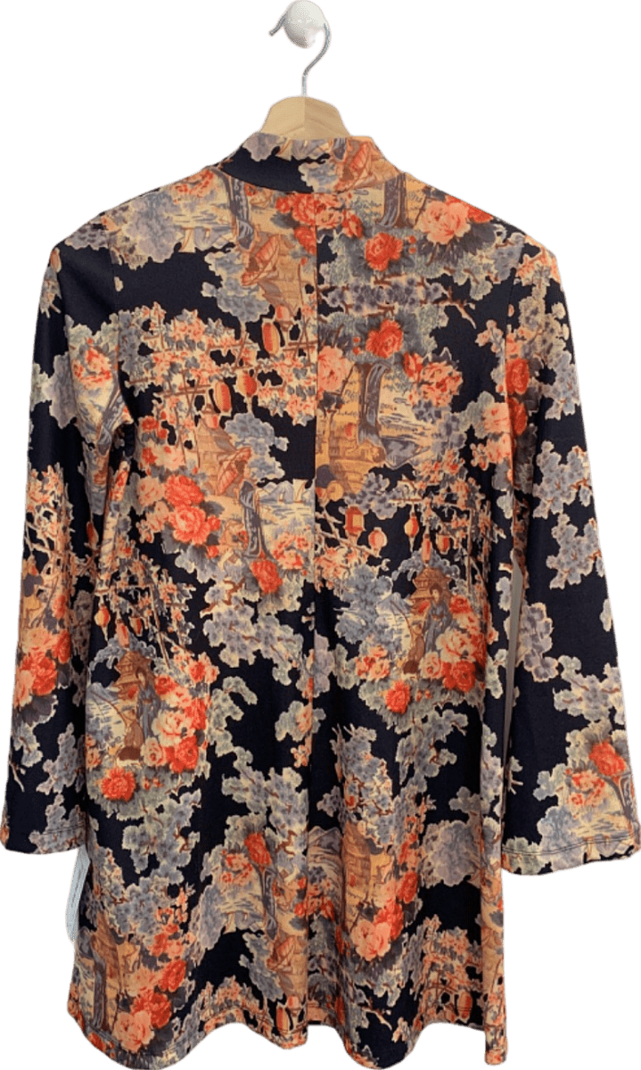 Zara Multicolour Floral Print Tunic Dress UK M - Reliked