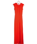 ZARA Orange / Red Open Back Jumpsuit UK XS - Reliked