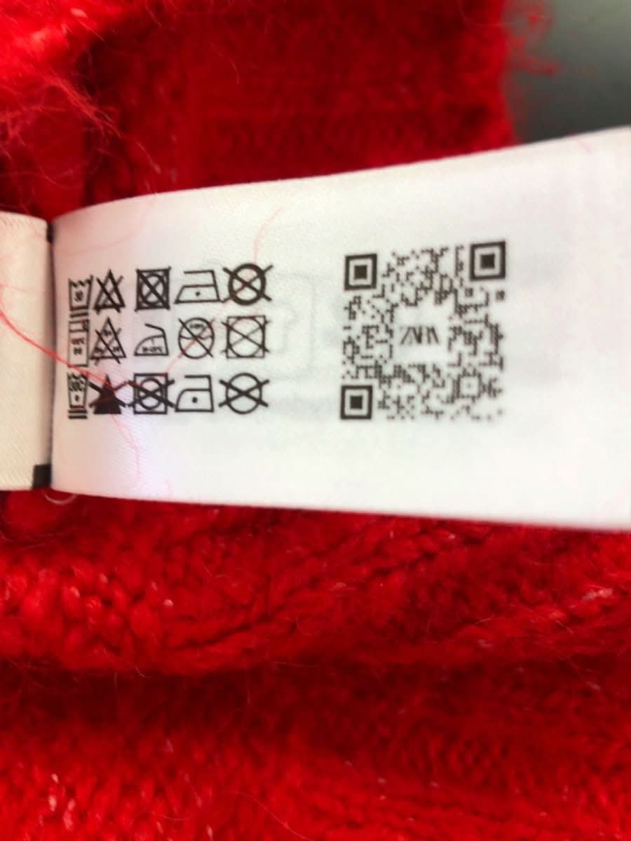 Zara Red Cropped Jumper with Pockets S - Reliked