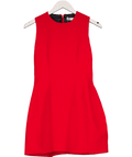 ZARA Red Sculptural Voluminous Skirt Dress UK S - Reliked