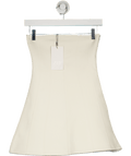 ZARA White Interlock Bandeau Dress UK S - Reliked